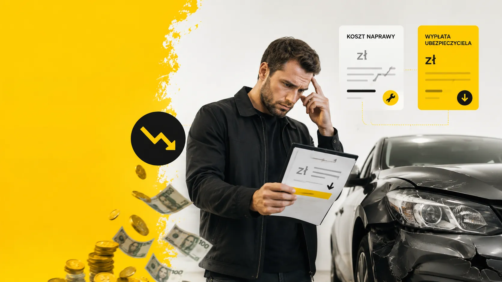 Dlaczego kierowcy tracą pieniądze na odszkodowaniu? 7 powodów 1 Dlaczego kierowcy traca pieniadze na odszkodowaniu 7 powodow min